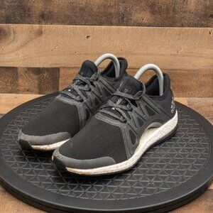 ADIDAS PURE BOOST X WOMENS ATHLETIC SHOES RUNNING WALKING GYM BLACK LOW SIZE 7.5